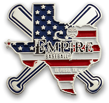 Empire Baseball trading pin