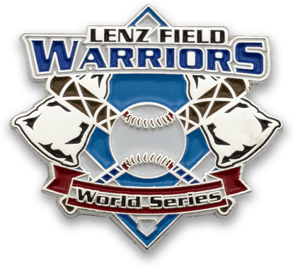 Warriors World Series baseball trading pin