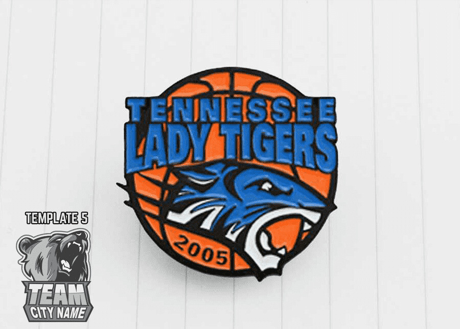 Basketball trading pin designs