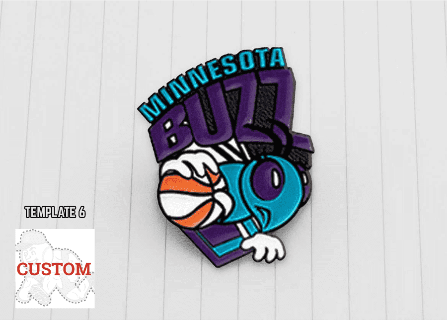 Basketball trading pins