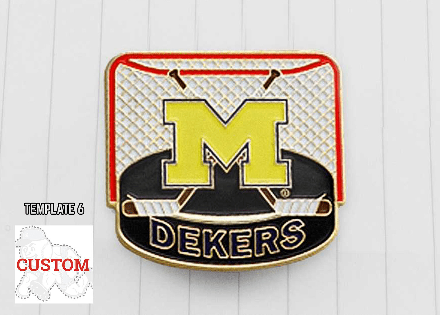 Lions hockey trading pins