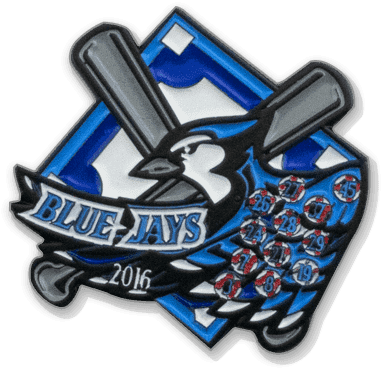 Blue Jays trading pin