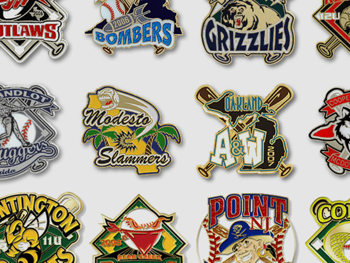 Gallery of trading pin examples