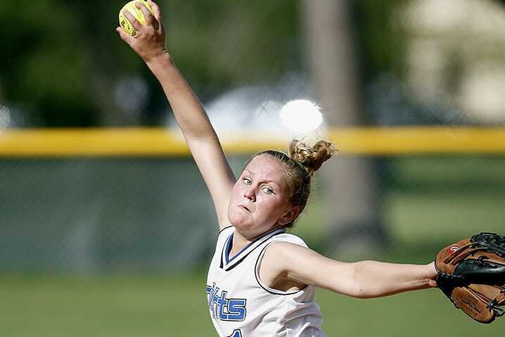 Softball trading pins