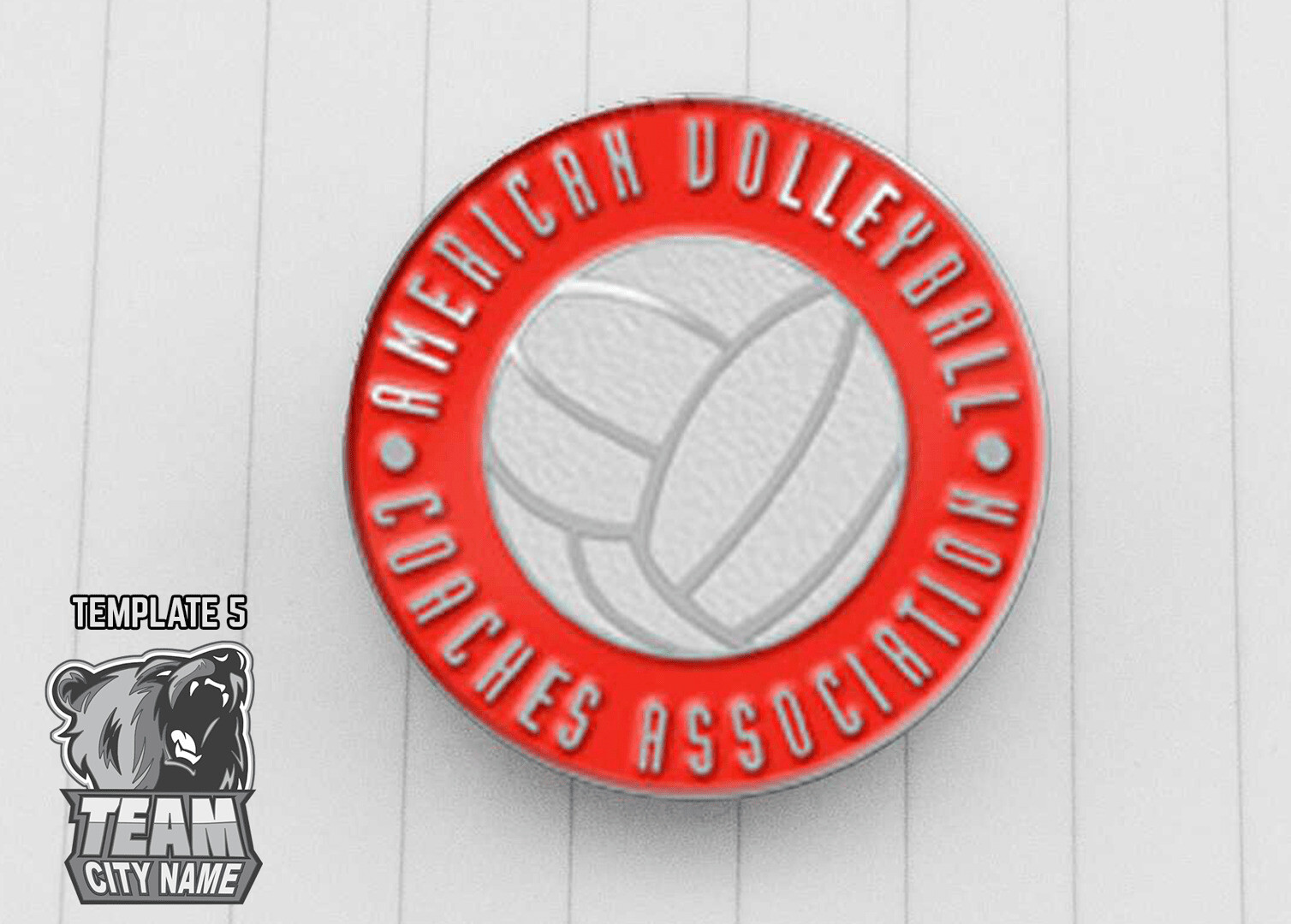 Volleyball trading pin professionals